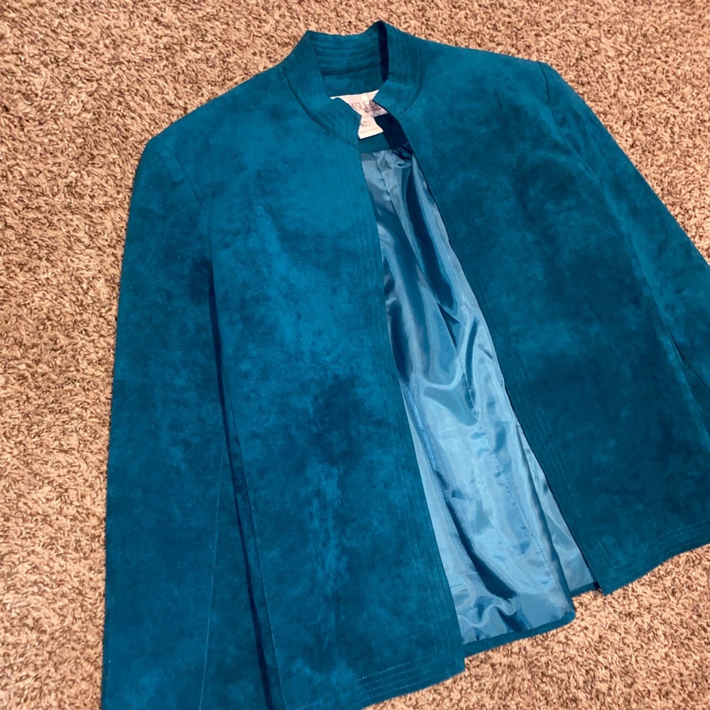 New Ultra Blue Suede jacket